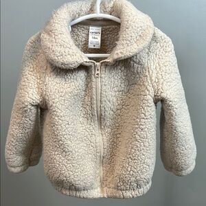 Carter's Cream Sherpa Jacket